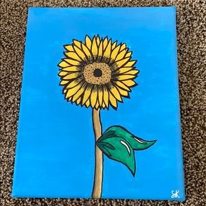 Painting: Sunflower 💛